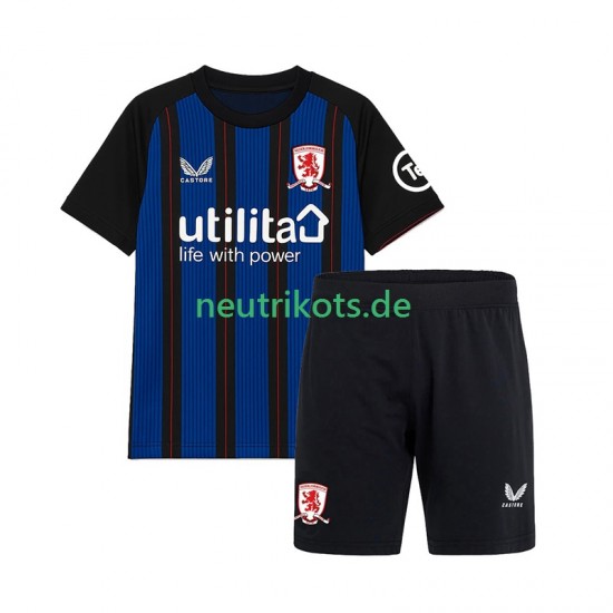 Fußballtrikot Middlesbrough Kinder Auswärts 2025-2026 Kurzarm