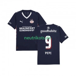 Fußballtrikot PSV Eindhoven Ricardo Pepi 9 Herren Auswärts 2025-2026 Kurzarm