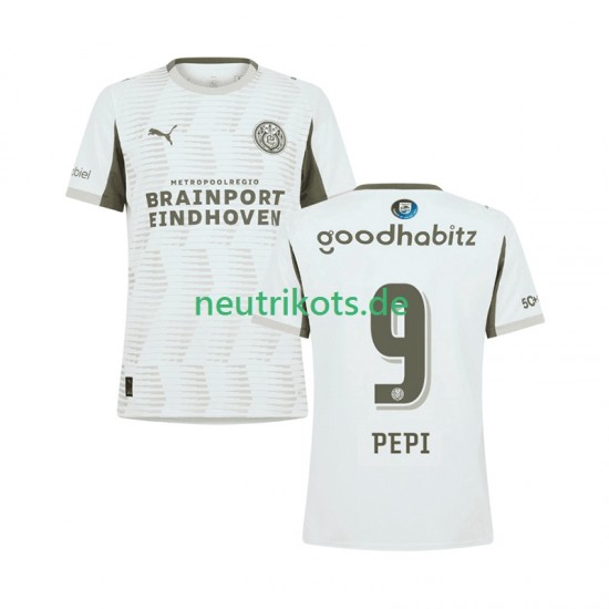 Fußballtrikot PSV Eindhoven Ricardo Pepi 9 Herren Ausweich 2025-2026 Kurzarm
