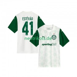 Fußballtrikot Palmeiras Estevao 41 Herren Auswärts 2025-2026 Kurzarm