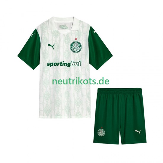 Fußballtrikot Palmeiras Kinder Auswärts 2025-2026 Kurzarm