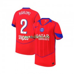 Fußballtrikot Paris Saint-Germain Achraf Hakimi 2 Herren Ausweich 2025-2026 Kurzarm