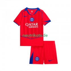 Fußballtrikot Paris Saint-Germain Kinder Ausweich 2025-2026 Kurzarm