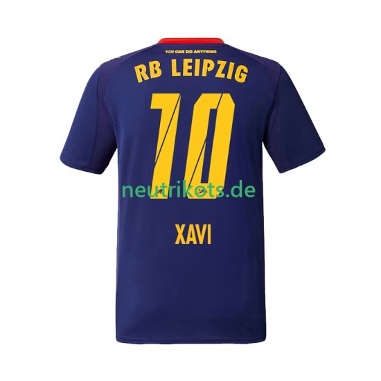 Fußballtrikot RB Leipzig Xavi Simons 10 Herren Auswärts 2025-2026 Kurzarm