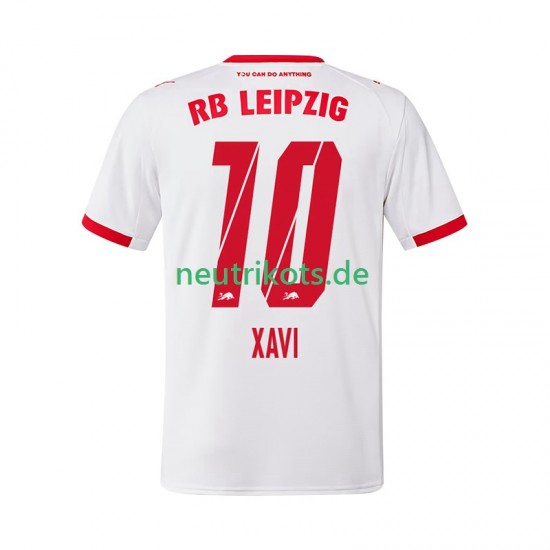 Fußballtrikot RB Leipzig Xavi Simons 10 Herren Heim 2025-2026 Kurzarm