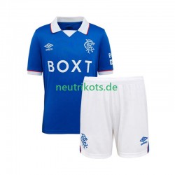 Fußballtrikot Rangers Kinder Heim 2025-2026 Kurzarm