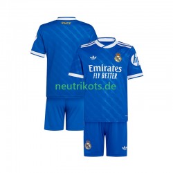 Fußballtrikot Real Madrid Kinder Ausweich 2025-2026 Kurzarm