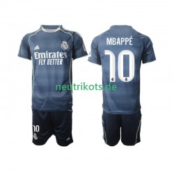 Fußballtrikot Real Madrid Mbappé Kylian 10 Kinder Auswärts 2025-2026 Kurzarm