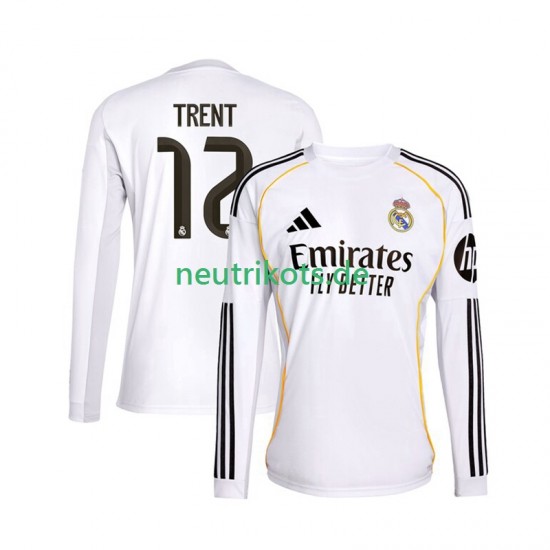 Fußballtrikot Real Madrid Trent Alexander-Arnold 12 Herren Heim 2025-2026 Langarm