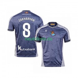 Fußballtrikot Real Sociedad Arsen Zakharyan 8 Herren Auswärts 2025-2026 Kurzarm