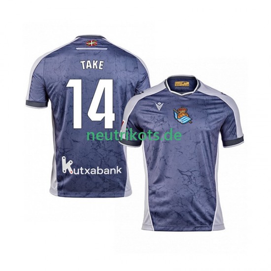 Fußballtrikot USA Real Sociedad Takef Kubo 14 Herren Auswärts 2025-2026 Kurzarm