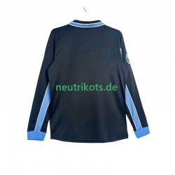 Fußballtrikot Lazio Rom 1998 Retro Herren Auswärts 1999 Langarm