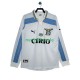 Fußballtrikot Lazio Rom 2000 Retro Herren Auswärts 1999 Langarm