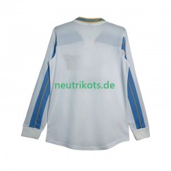 Fußballtrikot Lazio Rom 2000 Retro Herren Auswärts 1999 Langarm