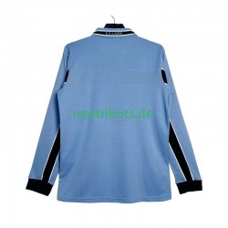 Fußballtrikot Lazio Rom 1998 Retro Herren Heim 1999 Langarm