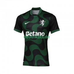 Fußballtrikot Sporting CP Herren Auswärts Viertes 2025-2026 Kurzarm