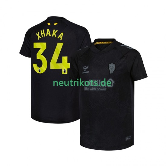 Fußballtrikot Sunderland Granit Xhaka 34 Herren Ausweich 2025-2026 Kurzarm