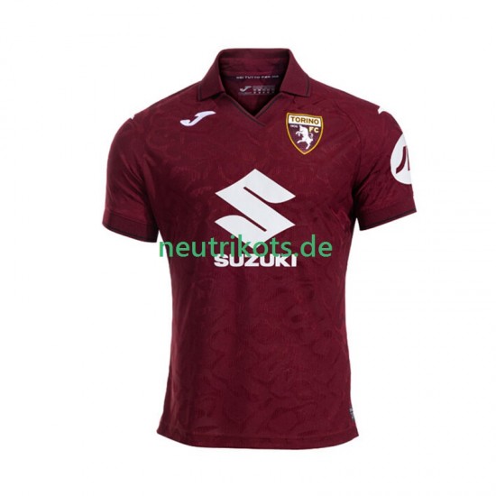 Fußballtrikot Torino Herren Heim 2025-2026 Kurzarm