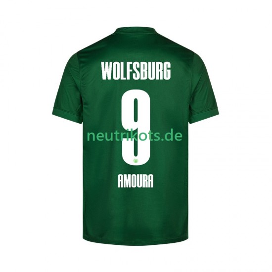 Fußballtrikot VfL Wolfsburg Mohamed Amoura 9 Herren Heim 2025-2026 Kurzarm