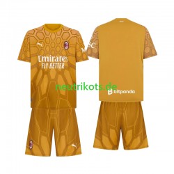 Fußballtrikot AC Mailand Torwart Kinder Heim 2026-2027 Kurzarm