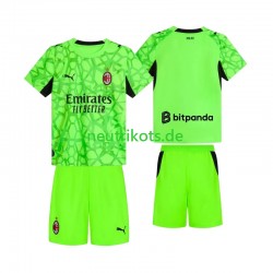 Fußballtrikot AC Mailand Torwart Kinder Ausweich 2026-2027 Kurzarm