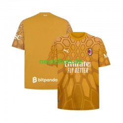 Fußballtrikot AC Mailand Torwart Herren Heim 2026-2027 Kurzarm Fußballtrikot AC Mailand Torwart Herren Heim 2026-2027 Kurzarm