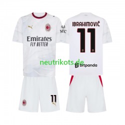 Fußballtrikot AC Mailand Ibrahimović 11 Kinder Auswärts 2026-2027 Kurzarm