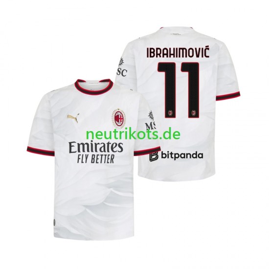 Fußballtrikot AC Mailand Ibrahimović 11 Herren Auswärts 2026-2027 Kurzarm