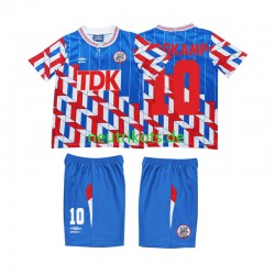 Fußballtrikot Ajax Amsterdam BERGKAMP 10 1989 1990 Retro Kinder Auswärts Langarm