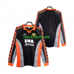 Fußballtrikot AS Rom 1998 Retro Herren Ausweich 1999 Langarm