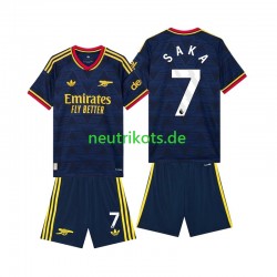 Fußballtrikot Arsenal Bukayo Saka 7 Kinder Auswärts 2026-2027 Kurzarm Fußballtrikot Arsenal Bukayo Saka 7 Kinder Auswärts 2026-2027 Kurzarm