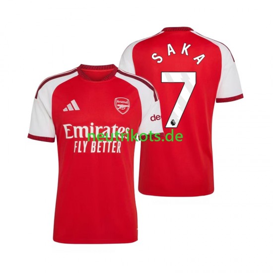 Fußballtrikot Arsenal Bukayo Saka 7 Herren Heim 2026-2027 Kurzarm