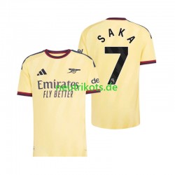 Fußballtrikot Arsenal Bukayo Saka 7 Herren Ausweich 2026-2027 Kurzarm Fußballtrikot Arsenal Bukayo Saka 7 Herren Ausweich 2026-2027 Kurzarm