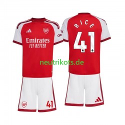 Fußballtrikot Arsenal Declan Rice 41 Kinder Heim 2026-2027 Kurzarm Fußballtrikot Arsenal Declan Rice 41 Kinder Heim 2026-2027 Kurzarm