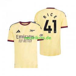 Fußballtrikot Arsenal Declan Rice 41 Herren Ausweich 2026-2027 Kurzarm