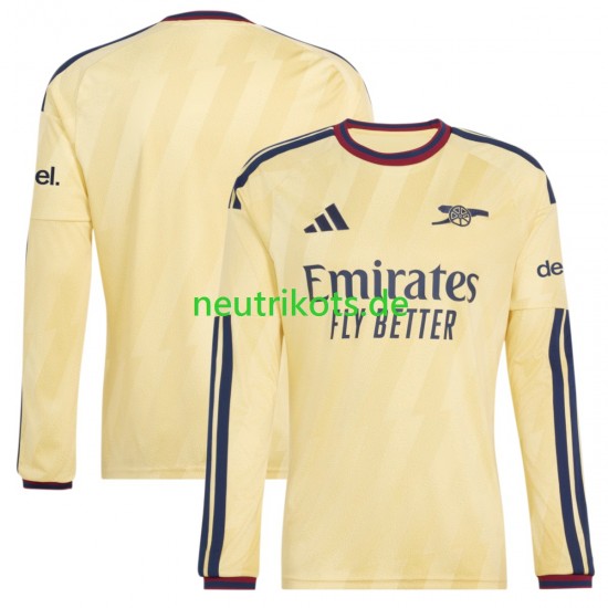 Fußballtrikot Arsenal Herren Ausweich 2026-2027 Langarm