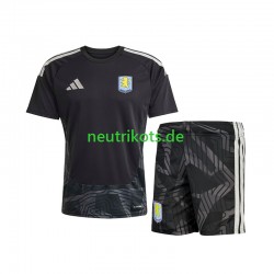 Fußballtrikot Aston Villa Torwart Kinder Auswärts 2026-2027 Kurzarm
