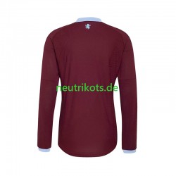 Fußballtrikot Aston Villa Herren Heim 2026-2027 Langarm