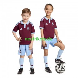 Fußballtrikot Aston Villa Kinder Heim 2026-2027 Kurzarm