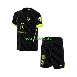 Fußballtrikot Atlético Madrid Julian Alvarez 19 Kinder Auswärts 2026-2027 Kurzarm