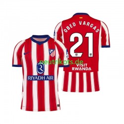 Fußballtrikot Atlético Madrid Obed Vargas 21 Herren Heim 2026-2027 Kurzarm