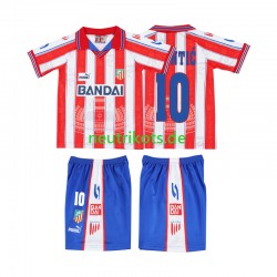 Fußballtrikot Atlético Madrid PANTIC 10 1996 1997 Retro Kinder Heim Kurzarm Fußballtrikot Atlético Madrid PANTIC 10 1996 1997 Retro Kinder Heim Kurzarm