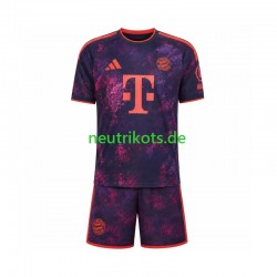 Fußballtrikot FC Bayern München Kinder Ausweich 2026-2027 Kurzarm Fußballtrikot FC Bayern München Kinder Ausweich 2026-2027 Kurzarm