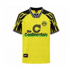 Fußballtrikot Borussia Dortmund Retro Herren Heim 1994 Kurzarm