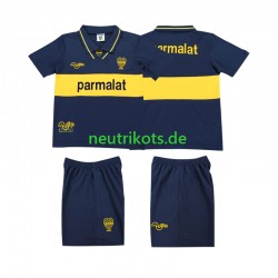 Fußballtrikot Boca Juniors 1993 1995 Retro Kinder Heim Kurzarm Fußballtrikot Boca Juniors 1993 1995 Retro Kinder Heim Kurzarm
