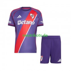 Fußballtrikot River Plate Kinder Ausweich 2026-2027 Kurzarm Fußballtrikot River Plate Kinder Ausweich 2026-2027 Kurzarm