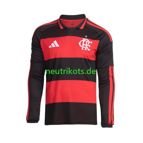 Fußballtrikot CR Flamengo Herren Heim 2026-2027 Langarm
