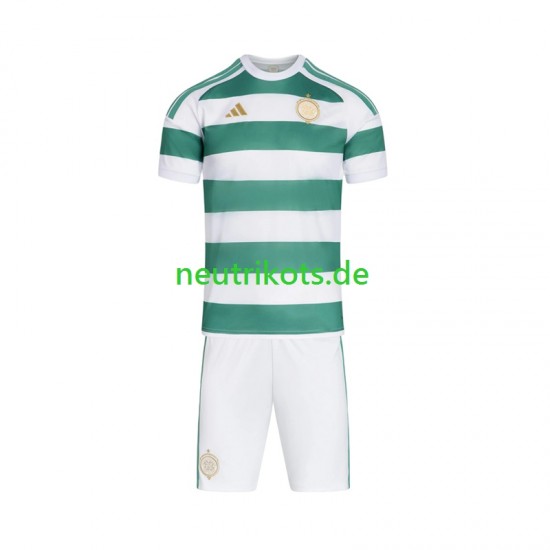Fußballtrikot Celtic Glasgow FC Kinder Heim 2026-2027 Kurzarm