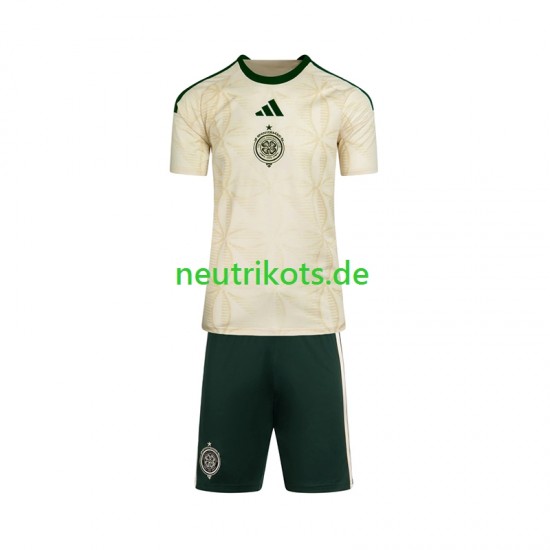 Fußballtrikot Celtic Glasgow FC Kinder Ausweich 2026-2027 Kurzarm
