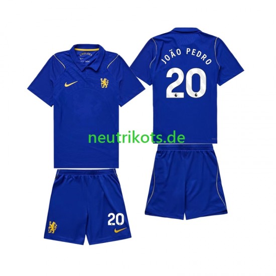 Fußballtrikot Chlesea Joao Pedro 20 Kinder Heim 2026-2027 Kurzarm